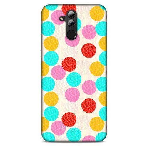 Huawei Mate 20 Lite Kılıf Pastel Renkler (30) Silicone Case Turkuaz Pembe