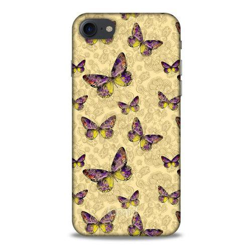 Apple Iphone 7 Kılıf Kelebek Etkisi (38) Neo Hybrid Kılıf Kırmızı Tonlar