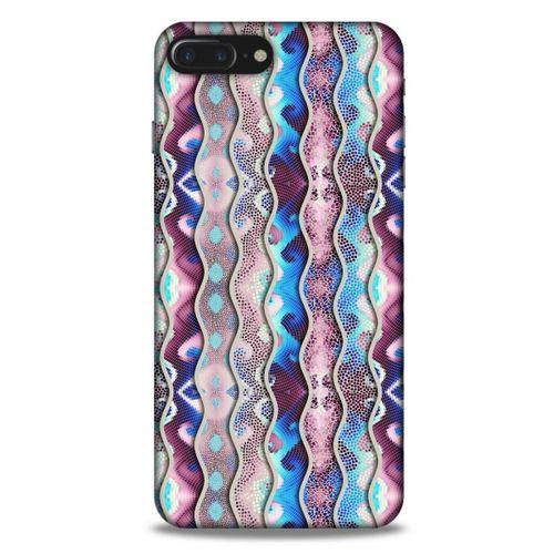 Apple Iphone 8 Plus Kılıf Baskılı Özel Seri Taşlı (31) TPU Kılıf