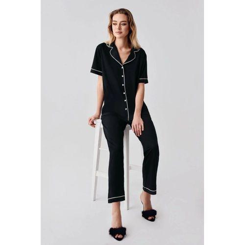 Freshness 324 Kadın 4'lü Sabahlıklı Şorlu Pijama Takımı