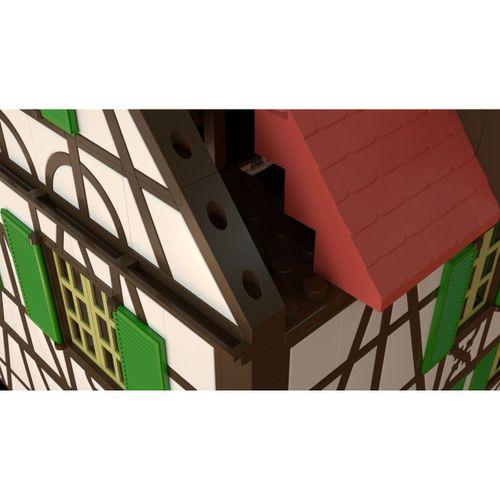 Lego uyumlu yarım ahşap evler - üçgen paneller - 5137054 - Bölüm 1/2