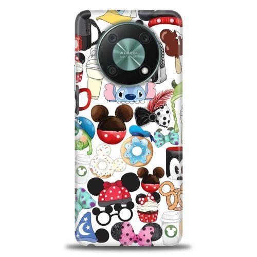 Huawei Nova Y90 Kılıf HD Baskılı Kılıf - Donut ve Dondurmalar + Tam Ekran Koruyucu