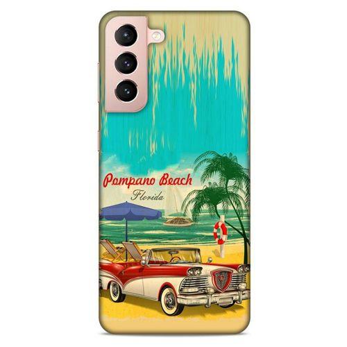 Lopard Samsung Galaxy S21 Uyumlu Kılıf Retro (16) Kalın Kılıf