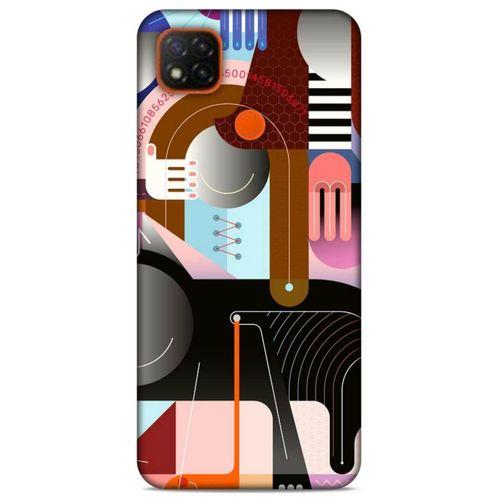 Lopard Xiaomi Redmi 9C Uyumlu Kılıf Soyut Sanat (18) Desenli Telefon Kılıfları