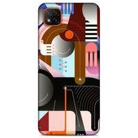 Lopard Xiaomi Redmi 9C Uyumlu Kılıf Soyut Sanat (18) Desenli Telefon Kılıfları