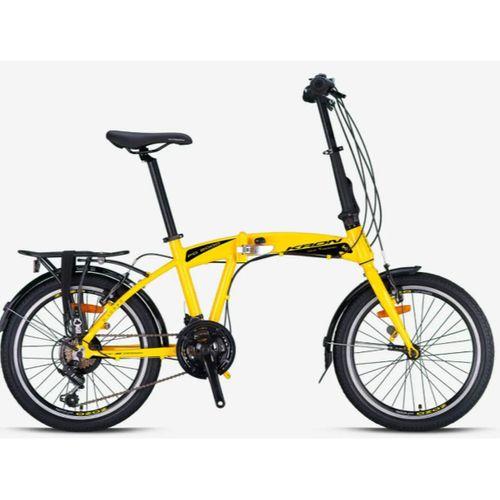 Kron FD2000 20 Jant Katlanır Bisiklet Sarı-Siyah