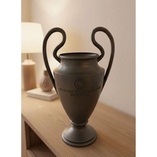 Füme Kupa 25cm Uefa Model Dekoratif Ödül Biblosu
