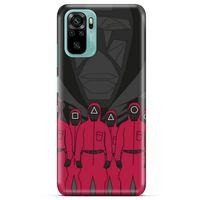 Xiaomi Redmi Note 10 5G Uyumlu Kılıf Squid Game (5) Koruma Kabı Myung-Ok