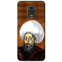 Xiaomi Redmi Note 9 Pro Uyumlu Kılıf Ottoman (48) Bumper Kılıf 4. Mustafa
