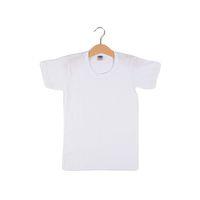 Erkek Çocuk Kısa Kollu Bisiklet Yaka Pamuk Fanila 3 Lü Atlet Berrak-1502