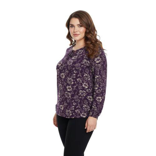 Kadın Yumoş Yaka Bağcıklı Modelli Bluz BGL-ST05137