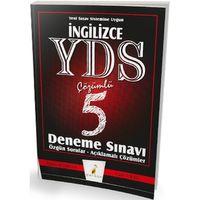 YDS İngilizce Çözümlü 5 Deneme Pelikan Yayınları