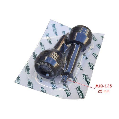 YAMAHA Yamaha Xmax 250 Egzoz Koruma Takozu Alüminyum Siyah 2 Li