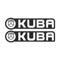 KUBA Kuba Siyah Cg Depo Yan Damla Sticker