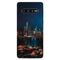 Lopard Samsung Galaxy S10 Uyumlu Kılıf Gece'S (6) Silikon Kılıf Şehir