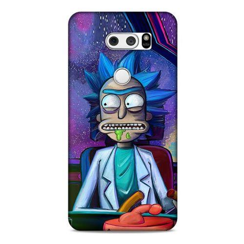 LG K40S Uyumlu Kılıf Rick And Morty (45) Liquid Air Kılıf Decoy