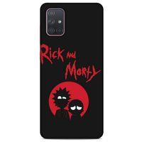 Samsung Galaxy A71 Uyumlu Kılıf Rick And Morty (17) Tasarım Kılıf Principal Gene