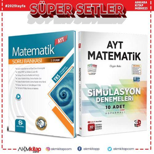 Bilgi Sarmal AYT Matematik Soru Bankası ve 3D AYT Deneme Seti 2 Kitap