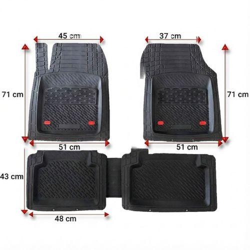 Safir Volkswagen Uyumlu Polo Havuzlu Universal Paspas Krom Siyah Parça