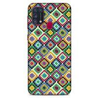 Ethnic Culture (15) Samsung Galaxy M31 Kılıf Silikon Kapak Desenli