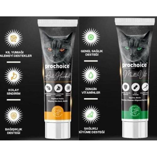 ProChoice Anti Hairball 100 ml + Multivitamin 100 ml