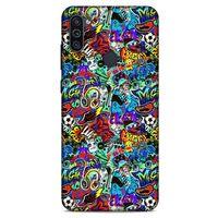 Graffitix (24) Desenli Silikon Kapak Samsung Galaxy M11 Kılıf
