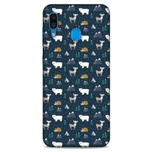 Animax Kış Hayvanları Samsung Galaxy A30 Kılıf Desenli Silikon