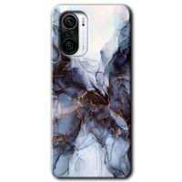 Redmi K40 Pro Kılıf HD Desen Baskılı Arka Kapak - Otantik Mermer