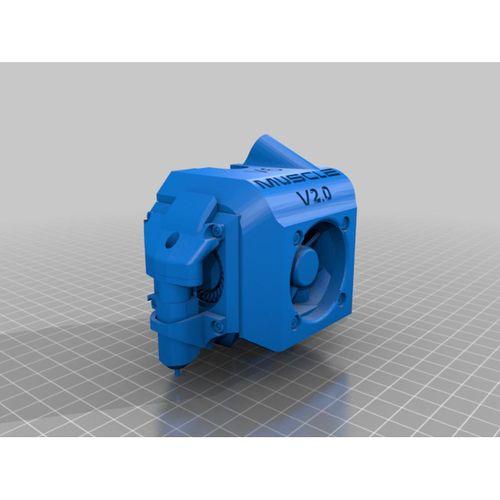 E3D V6 Direct Drive veya Bowden - 5147081 için kas v2.0 takviyesi