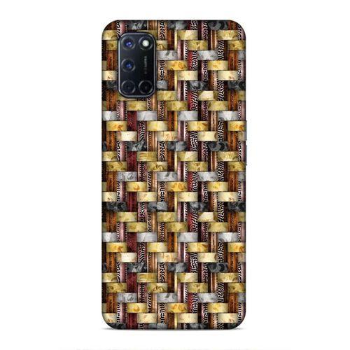 Oppo A72 Uyumlu Kılıf Romans (27) Tasarımlı Kılıf Sarı