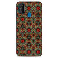Ethnic Culture (91) Samsung Galaxy M30s Kılıf Silikon Kapak Desenli