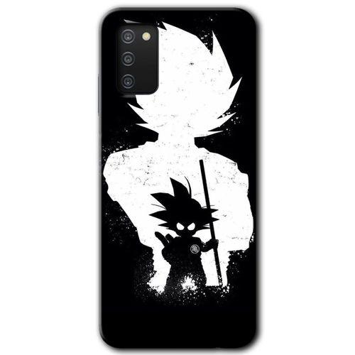 Samsung Galaxy A02s Kılıf Baskılı Kapak - Anime + 5D Tam Kaplayan Cam