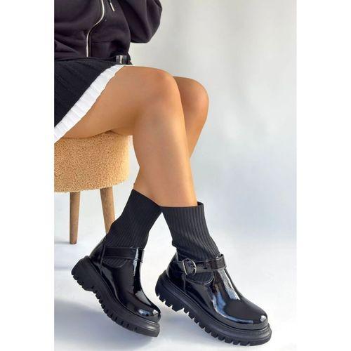 Zerta Siyah Rugan Streçli Bot