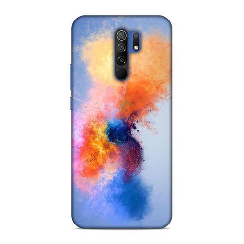 Xiaomi Redmi 9 Kılıf Color Splash Arka Kapak Silikon Koruma Full Koruyucu