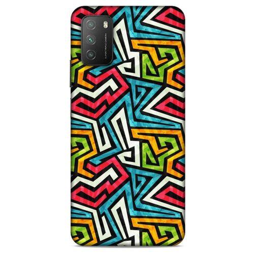 Lopard Xiaomi Poco M3 Uyumlu Kılıf Geometrix (5) Koruma Kabı