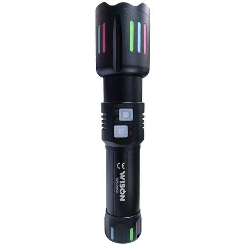 Ws-9954 25w  Zoomlu Yeşil Lazerli Metal  El Feneri