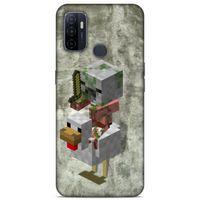 Lopard Huawei P40 Uyumlu Kılıf PiXel (43) Thin Fit Kılıf Tavuk MC