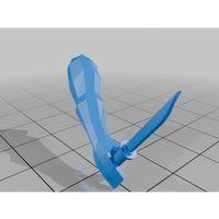 Hançer ve Kol Temalı Dekoratif Figür (Bu ürün Sadece Plastik parçadır - Almadan Önce Soru Sorabilirsiniz)