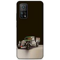 Lopard Xiaomi Mi 10T 5G Uyumlu Kılıf PickUpX (48) Bumper Kılıf Yeşil Siyah