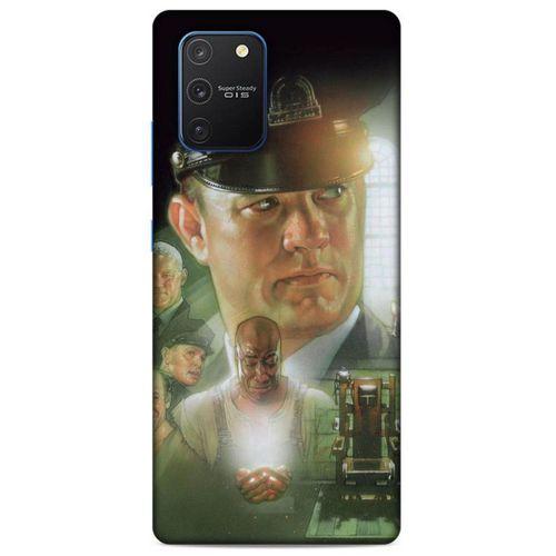 Lopard Samsung Galaxy S10 Lite Uyumlu Kılıf IMDB Film (24) Darbe Emici Kılıf Yeşil Yol