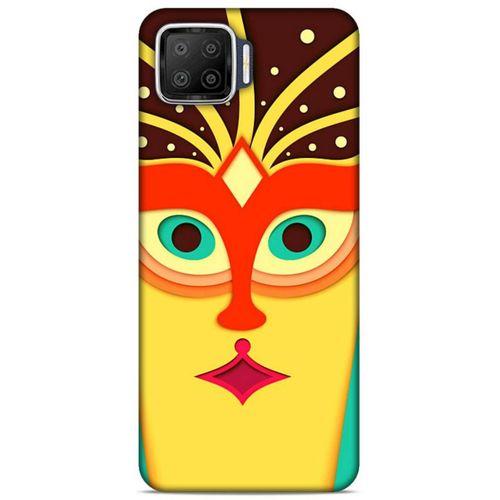Lopard Oppo A73 Uyumlu Kılıf Soyut Sanat (1) Baskılı Kılıfı