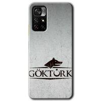 Redmi Note 11T Kılıf HD Desen Baskılı Arka Kapak - Göktürk