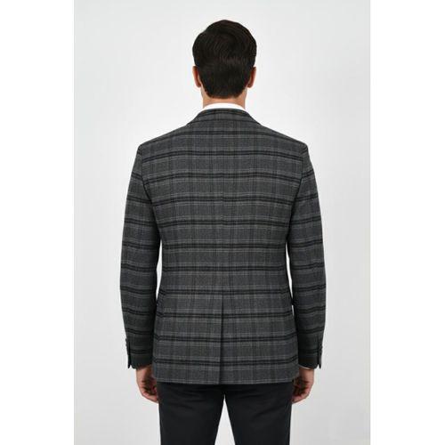 Erkek Kışlık Kumaş Tek Ceket 4 Drop BGL-ST04985