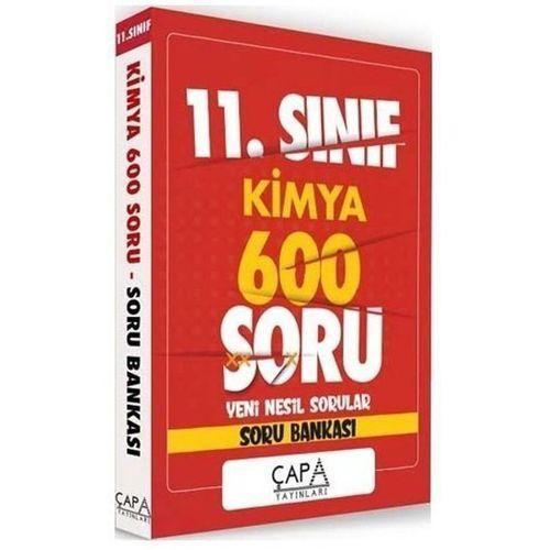11. Sınıf Kimya Soru Bankası 600 Soru Çapa Yayınları