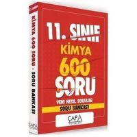 11. Sınıf Kimya Soru Bankası 600 Soru Çapa Yayınları