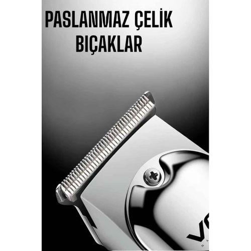 Tıraş Makinesi Paslanmaz Çelik Taraklı Güçlü Motor