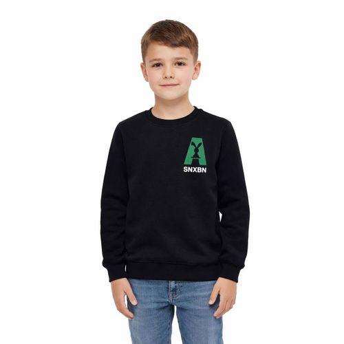 Erkek Çocuk Önü Baskılı Sweatshirt BGL-ST05234
