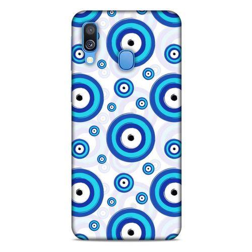 Nazarium (36) Desenli Silikon Kapak Samsung Galaxy A40 Kılıf