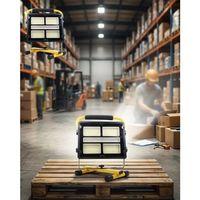 Çok Fonksiyonlu Led Projektör Kamp Lambası Solar Şarjlı Powerbank Özellikli