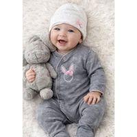 Sevimli Tavşan Desenli Kız Bebek 4’lü Tulum Seti